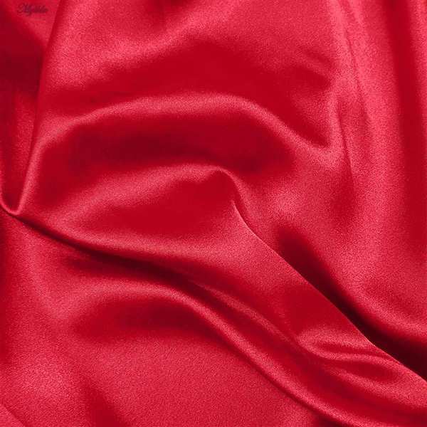 لباس خواب زنانه مدل ساتن رنگ قرمز 5246-F08 ماییلدا - تصویر 6