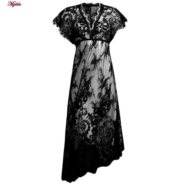 لباس خواب زنانه رنگ مشکی مدل 5245-1908 ماییلدا - تصویر 2