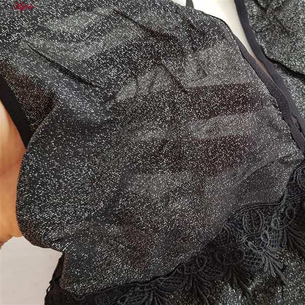 لباس خواب زنانه رنگ مشکی مدل 5244-2097 ماییلدا - تصویر 8