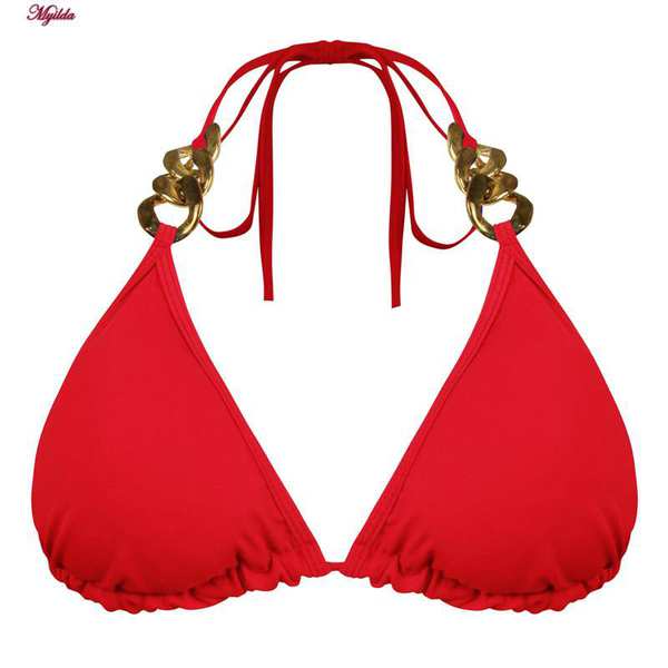 مایو دو تکهزنانه رنگ قرمز رونیا مدل 5237-10-02 ماییلدا - تصویر 2