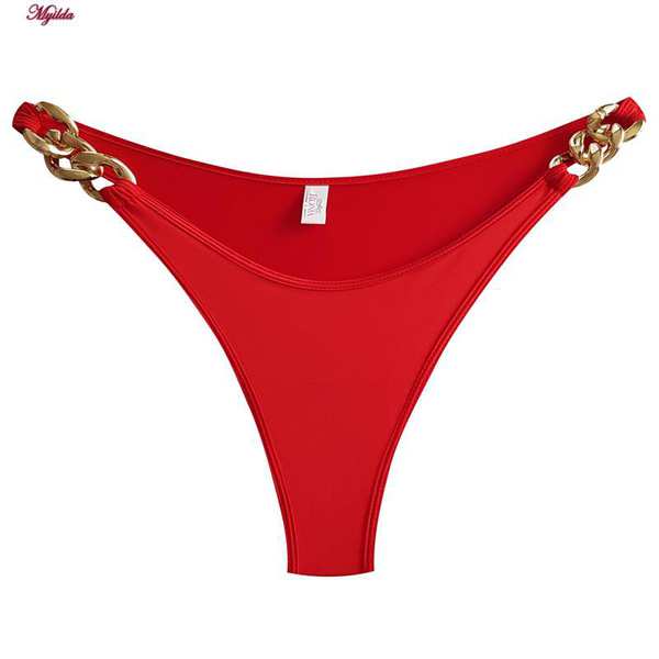 مایو دو تکهزنانه رنگ قرمز رونیا مدل 5237-10-02 ماییلدا - تصویر 4