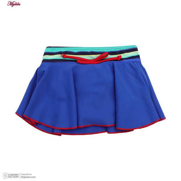 مایو 2 تکه دخترانه رنگ آبی مدل 11007 ماییلدا - تصویر 6