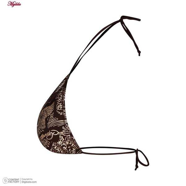 مایو 2 تکه دخترانه رنگ قهوه ای مدل 11005 ماییلدا - تصویر 6