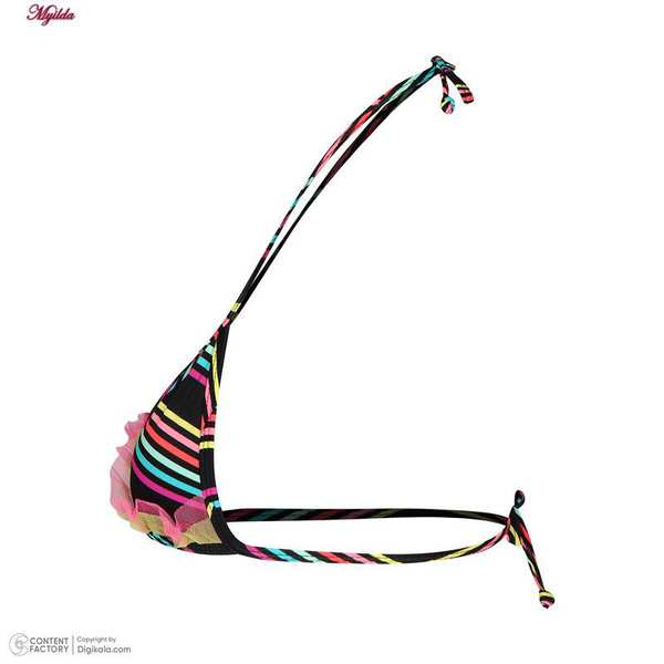 مایو 2 تکه دخترانه رنگ مشکی مدل 11009 ماییلدا - تصویر 2