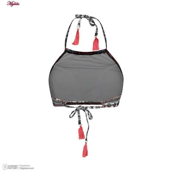 مایو 2 تکه دخترانه رنگ مشکی مدل 11008 ماییلدا - تصویر 2