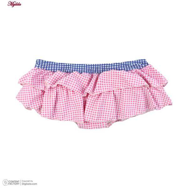 مایو 2 تکه دخترانه رنگ صورتی مدل 11013 ماییلدا - تصویر 5