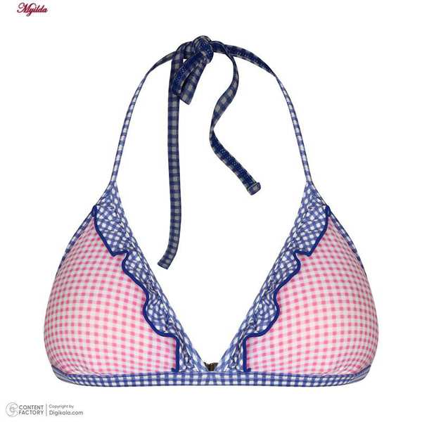 مایو 2 تکه دخترانه رنگ صورتی مدل 11013 ماییلدا - تصویر 6