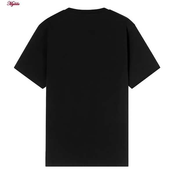 تی شرت اورسایز مردانه مدل ساده تمام پنبه تریکو ماییلدا - تصویر 2