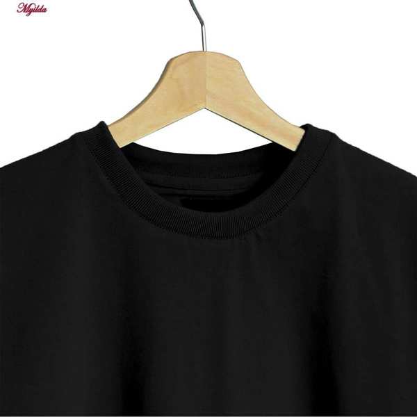 تیشرت آستین کوتاه مردانه نیکریس مدل پنبه ای رنگ مشکی کد 5316-H-NR&R ماییلدا - تصویر 3