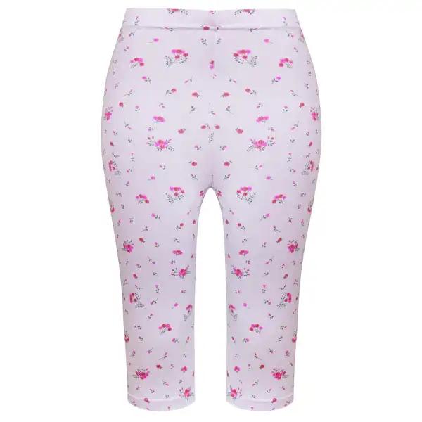 شلوارک راحتی زنانه مدل گل گلی ماییلدا کد 5329-4