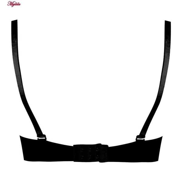 سوتین اسفنجی زنانه پدلی مدل بند متحرک فنردار رنگ مشکی 5133-P137-1 ماییلدا - تصویر 5
