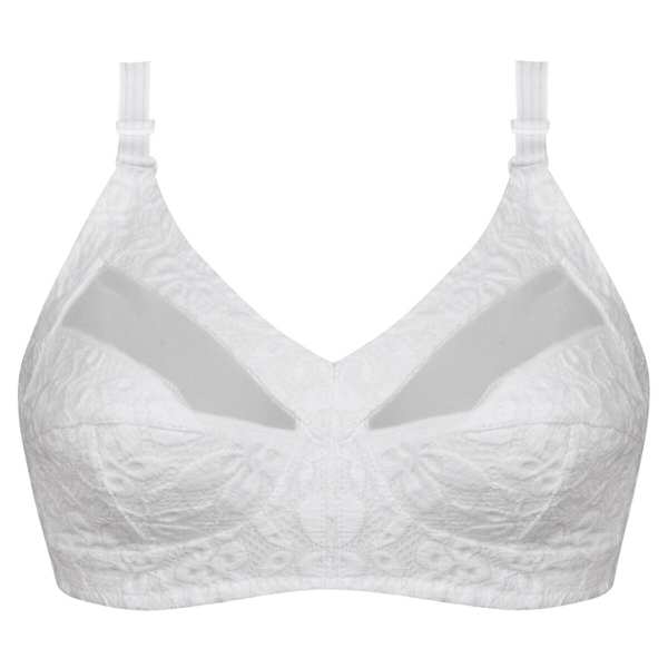 سوتین بدون فنر رنگ سفید ماییلدا کد 5055