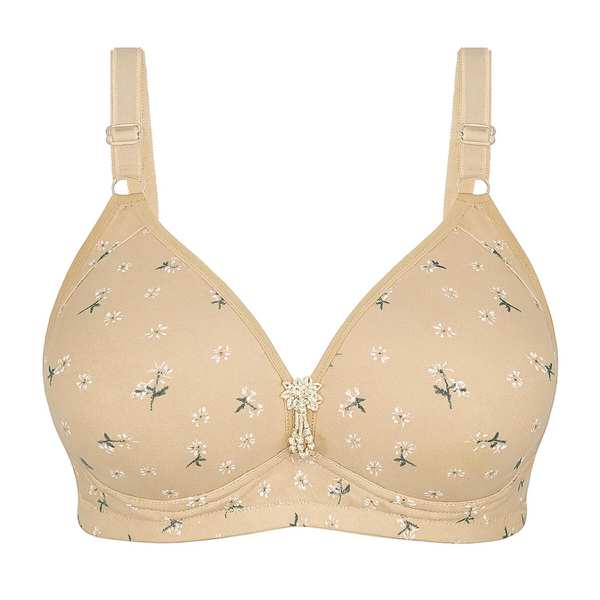 سوتین بدون فنر زنانه رنگ کرم ماییلدا کد 5348