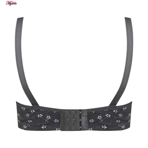 سوتین بدون فنر زنانه رنگ طوسی ماییلدا کد 5348 - تصویر 3