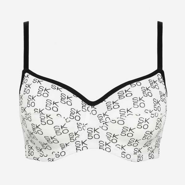 سوتین فنردار زنانه رنگ سفید میسا مدل 5342-9040 ماییلدا