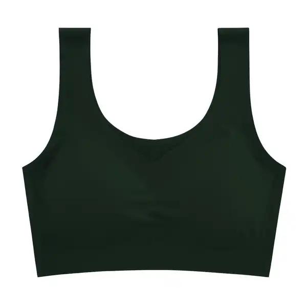 نیم تنه زنانه مدل لیزری رنگ سبز تیره ماییلدا کد 5365