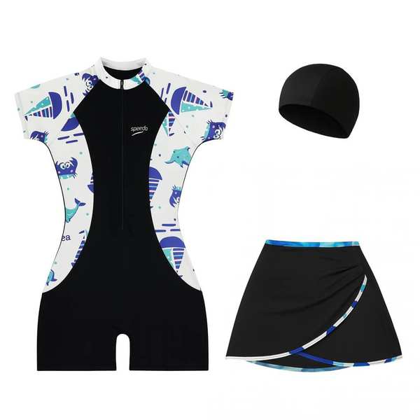 مایو 3 تکه زنانه طرح قایق و خرچنگ مدل 5371-788P ماییلدا