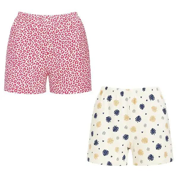 شلوارک راحتی زنانه ماییلدا مدل 5387 بسته 2 عددی