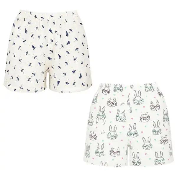 شلوارک راحتی زنانه ماییلدا مدل 5387 بسته 2 عددی