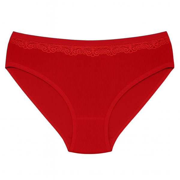 شورت زنانه نخی رنگ قرمز بتیس کد 5369 ماییلدا