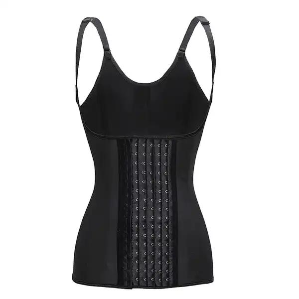 گن زنانه مدل 9 فنره و 6 قزن زیرسینه رنگ مشکی آن چری ماییلدا