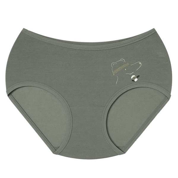 شورت زنانه خرسی رنگ نسکافه ای مدل 5403-6626 ماییلدا