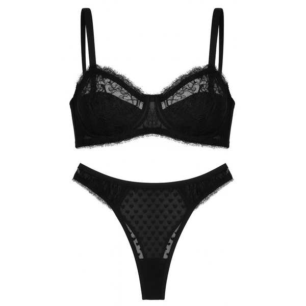 ست شورت و سوتین زنانه کارنا رز مدل فنردار کد 5428 ماییلدا