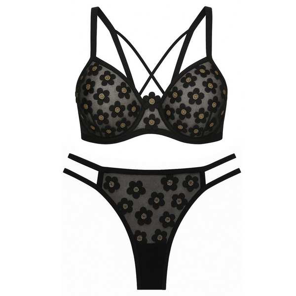 ست شورت و سوتین زنانه کارنا رز مدل فنردار کد 5427 ماییلدا