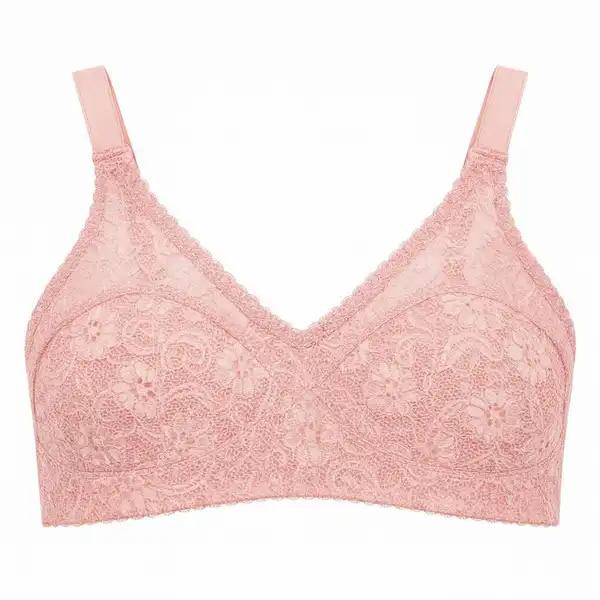 سوتین بدون فنر زنانه رنگ صورتی ماییلدا مدل 5414