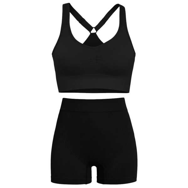 ست نیم تنه و شلوارک ورزشی زنانه ماییلدا مدل 5472-10411