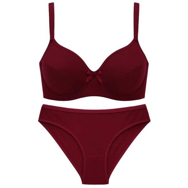 ست شورت و سوتین زنانه بی یو تی مدل فنردار کد 5461-305 ماییلدا