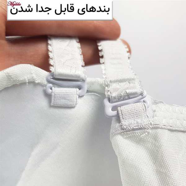 سوتین فنردار زنانه ماییلدا طرح پولک ماهی کد 5494 - تصویر 26