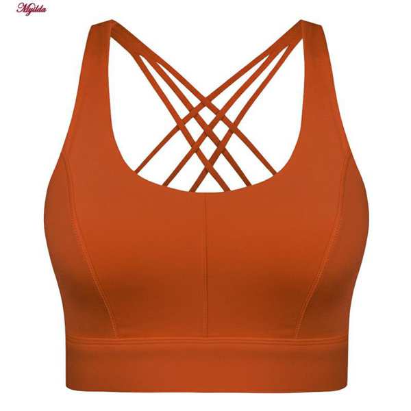 نیم تنه ورزشی زنانه ماییلدا مدل اسپرت پد ثابت پشت ضربدری کد 4848 - تصویر 4