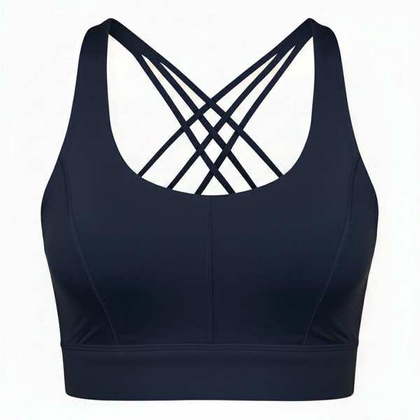 نیم تنه ورزشی زنانه ماییلدا مدل اسپرت پد ثابت پشت ضربدری کد 4848