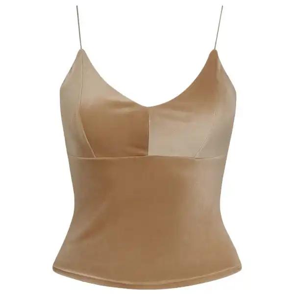 تاپ زنانه ماییلدا مدل مخمل کد 5471-861