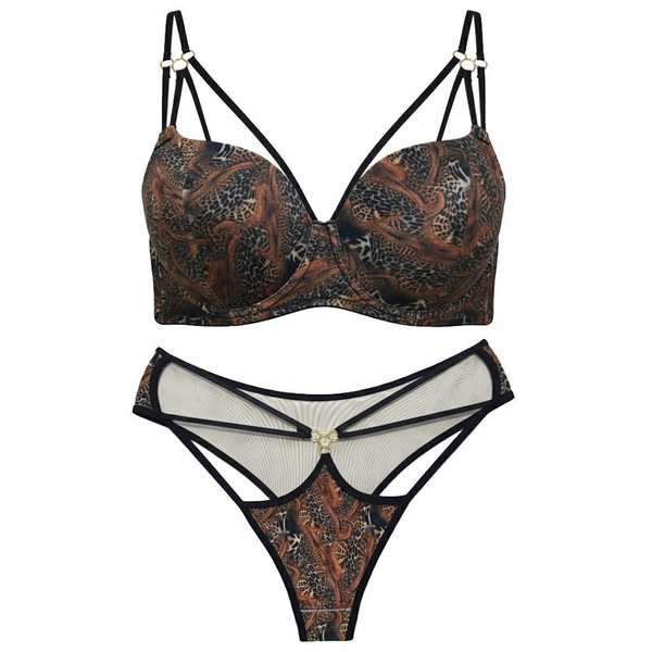 ست شورت و سوتین زنانه ماییلدا مدل فنردار هارنس دار کد 5469-2037