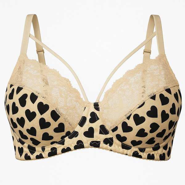 سوتین فنردار زنانه ماییلدا مدل هارنس دار قلب قلبی کد 5551 ?>