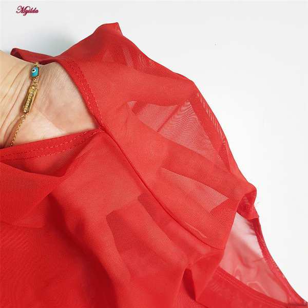 لباس خواب زنانه ماییلدا مدل توری کد 5529-LS53 - تصویر 10