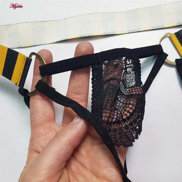 لباس خواب زنانه مدل زنبوری کد 5505-1004 ماییلدا - تصویر 6