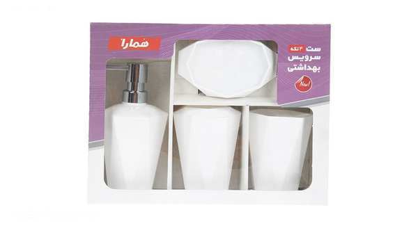 ست سرویس بهداشتی 4 پارچه همارا ایرسامارکت - تصویر 7