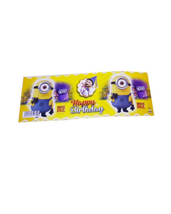 لیبل بطری ایرسا مدل Minion سایز بزرگ بسته 3 عددی ایرسامارکت