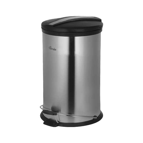سطل زباله پدالی سرکوله درب پلیمر گنجایش 20 لیتر ایرسامارکت
