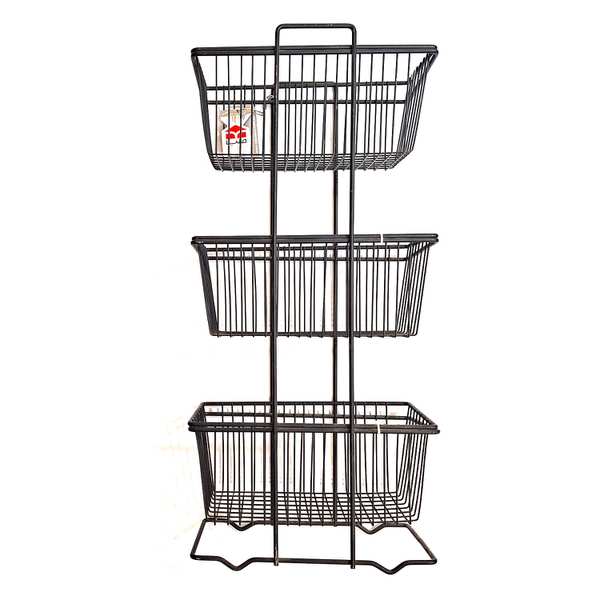 سبد سیب زمینی و پیاز مانیا مدل سه طبقه مستطیلی کد 109331 ایرسامارکت