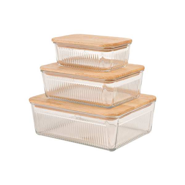 ظرف نگهدارنده لیمون مدل مستطیل کد 2211 بسته 3 عددی ایرسامارکت