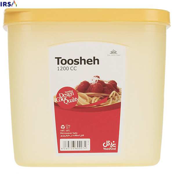 توشه مستطیلی یزدگل 1200 سی سی کد 505 ایرسامارکت