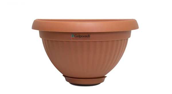 گلدان دیواری گلپونه مدل ZF502 مجموعه 2 عددی ایرسامارکت - تصویر 3