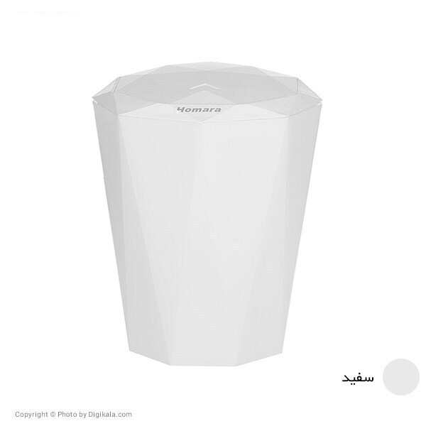 سطل زباله همارا مدل درب دار سایز کوچک ایرسامارکت - تصویر 3