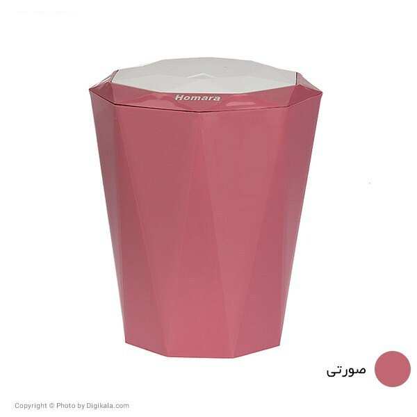 سطل زباله همارا مدل درب دار سایز کوچک ایرسامارکت - تصویر 4