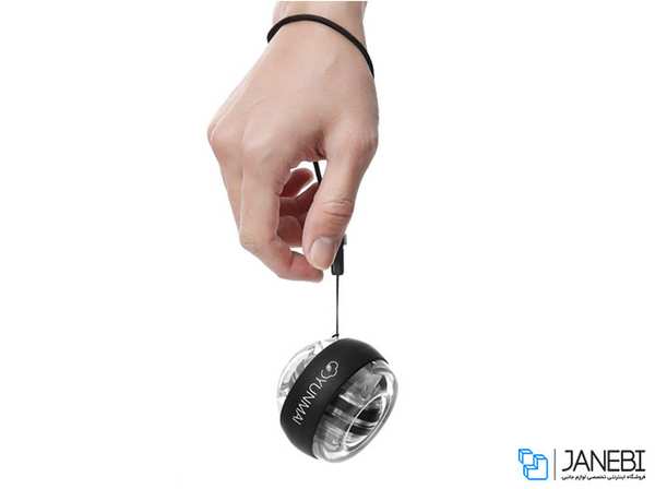 بهداشت و سلامت عمومی پاوربال قابل حمل شیائومی Xiaomi Yunmai Powerball YMGB-Z702 شفاف نوار مشکی - تصویر 2