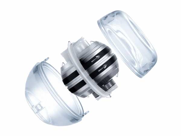 بهداشت و سلامت عمومی پاوربال قابل حمل شیائومی Xiaomi Yunmai Powerball YMGB-Z702 شفاف نوار مشکی - تصویر 9